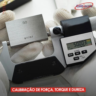 Calibração de Força, Torque e Dureza Calibração de Paquímetro Empresa de Calibração